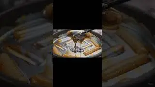 Surreal Liquid Metal Tteokbokki ASMR Shorts