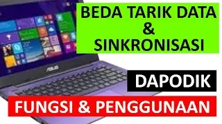 PERBEDAAN DARI FUNGSI SINKRONISASI DENGAN TARIK DATA PADA DAPODIK 2023 SERTA CARA PENGGUNAANNYA