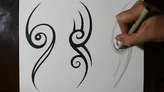How to Draw Simply Cool and Unique Tribal Tattoo Designs