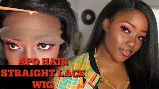 Look at This!! New Straight Wig! New Method! / APOHAIR