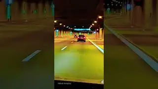 Speed Limit Driving In The Tunnel | Germany Autobahn | Entering Medium Long Tunnel
