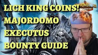 How to get Lich King coins (Hearthstone Mercenaries Majordomo Executus bounty guide)