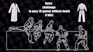 Retro challenge to pass 10 games without death (nes / famicom) 8 bits!