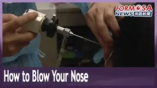 How to blow your nose to avoid creating an ear infection