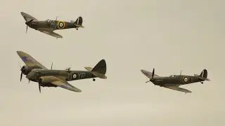 Blenheim L6739 - Spitfire N3200 - Spitfire P9374 - 23.05.15