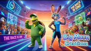 The Tortoise and the Hare: A Modern Race | Kids Moral Story