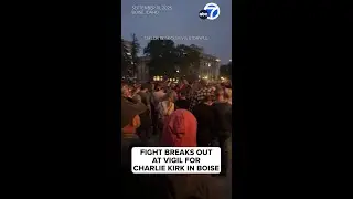 Fight at vigil for Charlie Kirk at Idaho State Capitol