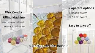 [DINGDU] LZ-1 Candle wax oil filling machine