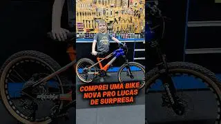 Comprei uma Bicicleta Nova pro Lucas de Surpresa! #spacebikeoficial