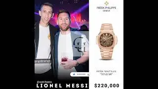 Lionel Messi watch collection