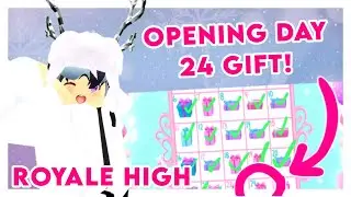 Royale High   Opening Day 24 Advent Calendar Item! Christmas Update 2022!