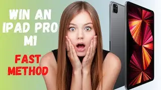 The Best Way To Win An iPad Pro M1 (Free Method) - How to earn things for free, fast way.
