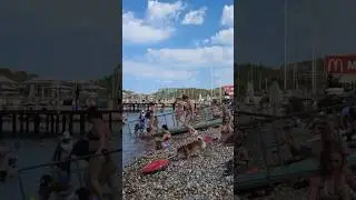 Antalya Kemer beach walk in Turkey 🇹🇷