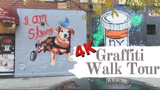 Graffiti & Street Art Tour in East Village to Lower East Side, 4K Ultra HD