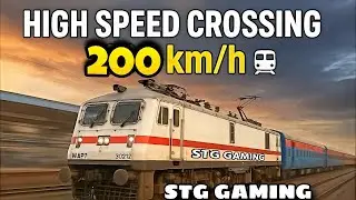 STG GAMING Is Live 🔴 | Indian Train Simulator | Train Simulator 2025 | Train Games | Train Video