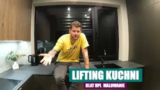 LIFTING KUCHNI  |  Wiercimy w blacie HPL  |  Malowanie |  Grunt NKP