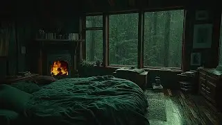 Rainforest Retreat & Fireplace Bliss: Tranquil Sounds for Ultimate Relaxation