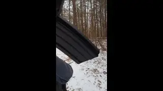Playing Airsoft As Police 🚓 In the snow.