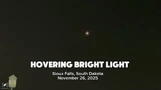 Mystery Light Hovering over South Dakota?