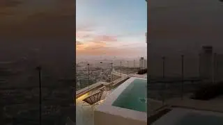 Five Hotel Dubai offers rooms with a PRIVATE Pool and the most amazing view over Dubai!!