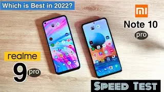 realme 9 pro vs redmi note 10 pro Speed Test & Comparison | Not Good 👎