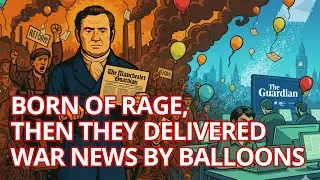 THE GUARDIAN. Newspaper born of rage 🟠 #mediaHISTORY [AUDIO🎙️] PODCAST