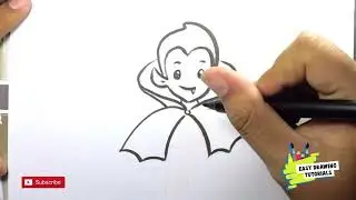 How to Draw Easy Vampire