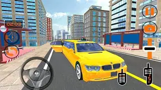 Limousine Taxi Games : Car Driver 3D - Android Gameplay FHD