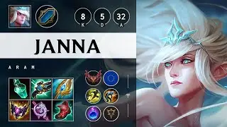 Janna ARAM - EUW Grandmaster Patch 25.13