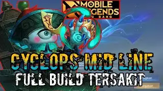 SOLO RANK CYCLOPS MID PANEN KILL 23 MUSUH NYA NGELAWAK