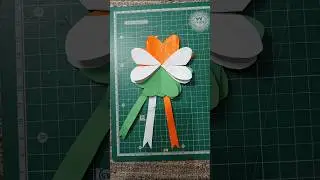 Republic Day Special Craft 🇮🇳 | Easy Tiranga Broch Making | Independence Day DIY