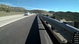 Interstate 8 from East Willow Road to Japatul Valley Road