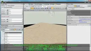 Visual3D Game Engine - Terrain Editor - User Controls Spotlight