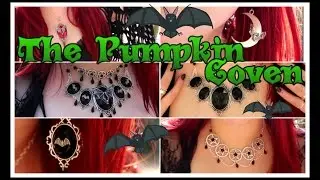 THE PUMPKIN COVEN - Handmade Gothic Jewellery Haul
