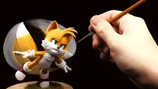 Создать хвосты (Movie.ver) с помощью Clay / Sonic хеджог [kiArt]