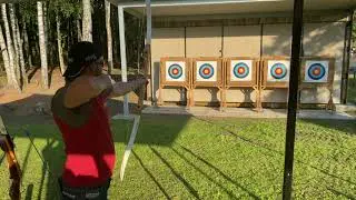 A closer look... Our outdoor shooting area: Laser Clay Shooting, Archery, Field Target Shooting...