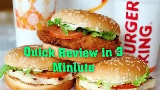 Burger King Quick Review 😜❗