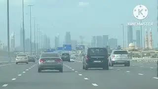 A Dubai drive in a December