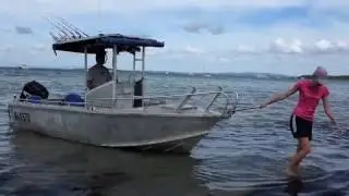 Bow Access Boat Ladder - Jacob's Ladder Boating
