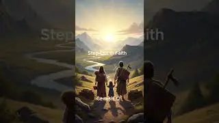 Genesis 12 &mdash; Trust God and Take the Step #biblestudy #faith #bibleverse