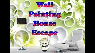 wall painting house escape video walkthrough
