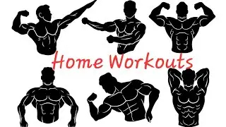 Home Workout ideas for men without any equipments| Get Fit with Animation | GymRats