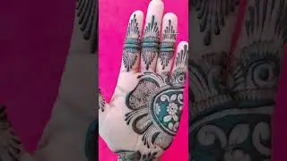 Simple or aasan mehndi design mehndi design latest easy &hearts;️ #mehndi #art #heena #simple #easy
