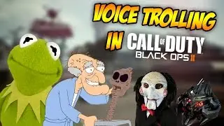VOICE TROLLING IN BLACK OPS 2! (Herbert The Pervert, Jigsaw, Megatron, Kermit the Frog & More!)