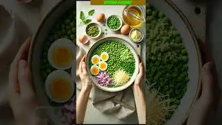 This 10-Minute Green Pea Salad Will Change Your Lunch Game FOREVER! #kitchenalchemy#cooking