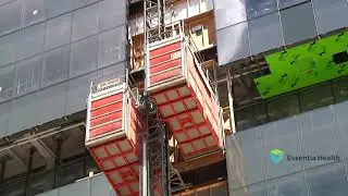 Construction Minute: Skip Hoist - Essentia Health
