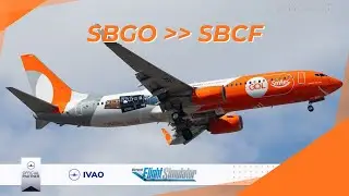 [MSFS2020] GOIÂNIA - CONFINS | BOEING 737-800 | GOL | PR-GXV | IVAO