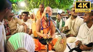 H.H. Bhakti Anugraha Janardana Swami Maharaj's Sweet Kirtan on Janmashtami 2025!