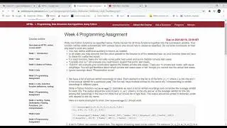 NPTEL, Programming, Data Structures And Algorithms Using Python| Week 4 Answers