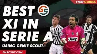 Best XI In Serie A Using Genie Scout - Football Manager 2017